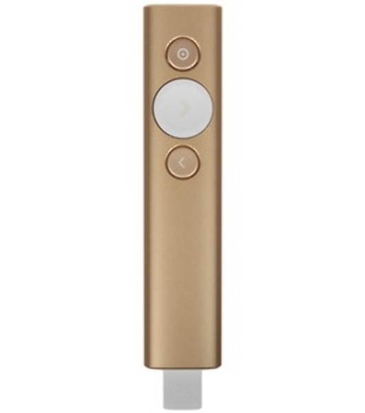 Презентер/ Logitech PRESENTER, SPOTLIGHT GOLD R-R0011