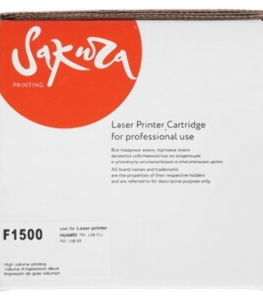 Картридж Sakura F-1500 для Huawei, черный, 1500 к.