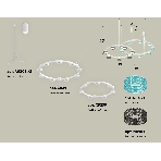 Светильник Ambrella light XR92081300/16 SWH/BL/BK белый песок/голубой/тонированный GX53 (A9208, C9241, C9236, N8488, N8484), фото 1