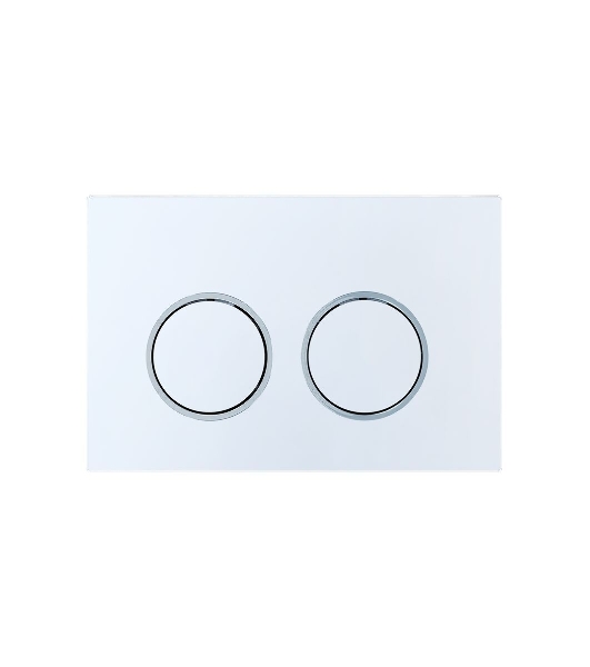 Инсталляция усиленная BAU IDEAL, клавиша BAU Round, белый/хром