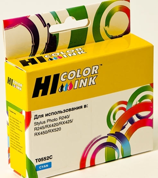 Картридж Epson Stylus Photo R240/RX420/RX520 (Hi-black) new, C13T055240, C