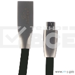 Кабель USB 2.0 Cablexpert CC-G-mUSB01Bk-0.5M, AM/microB, серия Gold, длина 0.5м, черный, блистер, фото2