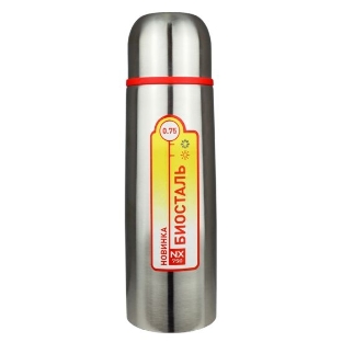 Термос BIOSTAL с узкой горловиной, 0.75 л.