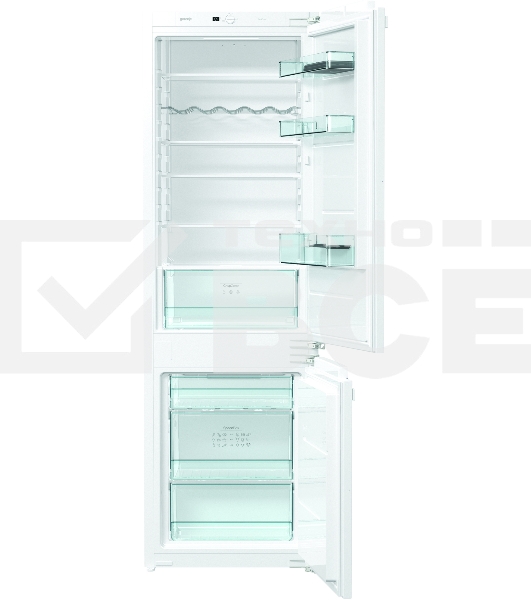 Холодильник Gorenje NRKI2181E1 белый (двухкамерный), встраиваемый