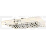 Вытяжка подвесная KRONA Ermina 500 ivory PB бежевый, 49.6 см, 455 куб. м/ч, 42 дБ, фото2