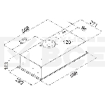Кухонная вытяжка Maunfeld CROSBY HARDY 60 BLACK, фото5