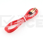 Кабель аудио Cablexpert CCAB-01-35MM-1MR, 3.5 Jack (M)/3.5 Jack (M), красный. 1м, блистер, фото2
