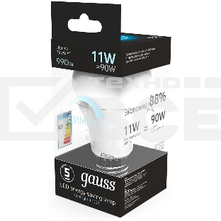 Лампа cветодиодная Gauss LED A60-dim E27 11W 990lm 4100К SQ102502211-D