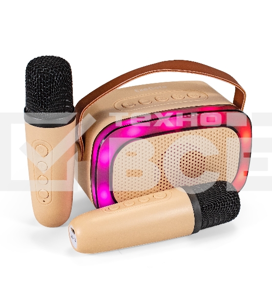 Караоке-система ExeGate Bro 330  Bluetooth 8 Вт бежевый
