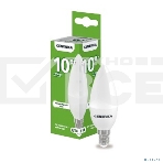 Лампа cветодиодная LED IEK LL-C35-10-230-40-E14-G C35 свеча 10Вт 230В 4000К E14 GENERICA, фото 1