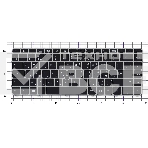 Клавиатура для ноутбука HP ZBook 14u G4 черная, фото3