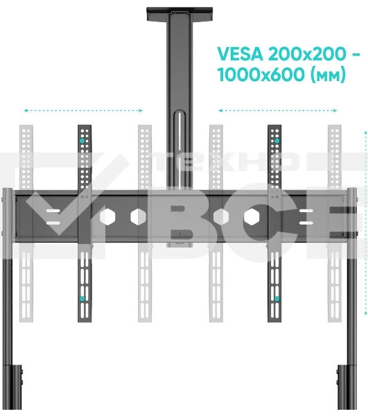 Подставка для телевизора ONKRON TS2080 черный 60