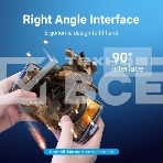 Кабель Vention USB 2.0 CM/CM угловой - 1м. Серый 5А PD100W, фото4