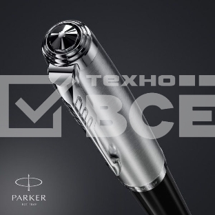 Ручка перьевая Parker 51 Core (CW2123491) Black CT F сталь нержавеющая подар.кор.
