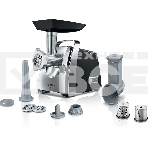 Мясорубка Bosch MFW67440 2000Вт черный/серебристый, фото16