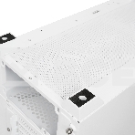 Компьютерный корпус  HSPD M740, Mesh Mid Tower, белый, TG, 0.6 SPCC, 4x120mm ARGB E-ATX, ATX, mATX, mITX 170/400/200mm 4x2.5
