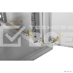 Шкаф ЦМО телекоммуникационный настенный сварной 12U (600  500) съёмные стенки, дверь металл, фото6
