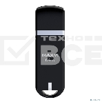 Флешка USB R/W Maxvi P3 64Gb USB 2.0 black, монолит с колпачком, ABS пластик, фото7
