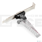 Планка портов в корпус 1xCOM ExeGate BrctDB91 (Com 10-pin (F) --> RS232 DB9 Male, кабель 20 см), фото6