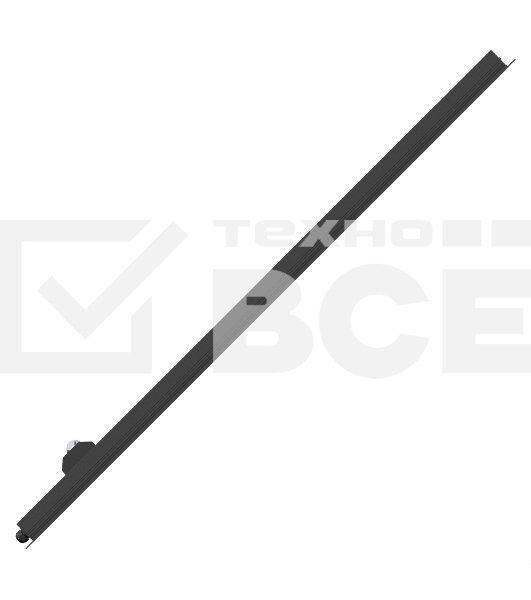 Вертикальный блок розеток с автоматом защиты ExeGate ServerPro PDU-V241 Al-24S-T-1P (19', 1U, Алюминий, 24 Schuko, клеммная колодка, 16A, автомат защиты, черный, RTL)