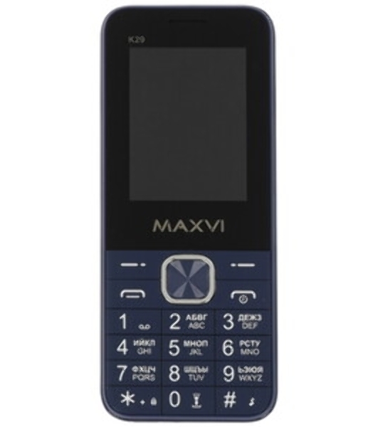 Мобильный телефон Maxvi K29 синий