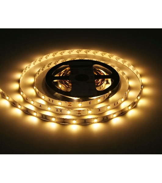 Светодиодная лента Ambrella light GS1801 5050 30Led/ 7.2W m/ 12V IP20 3000K/ 5000*10*1.87mm (2 конт.)