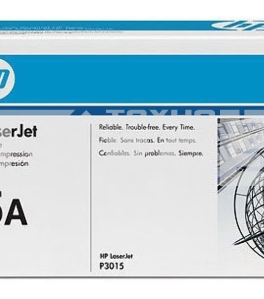 Картридж лазерный HP CE255A черный LJ P3015 (6000стр.)