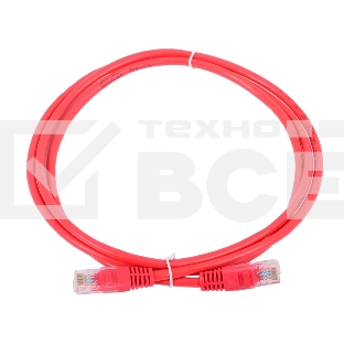 Коммутационный шнур NEOMAX (13001-015R) Шнур коммут. UTP 1.5 м, кат. 5е - красный