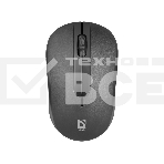 Мышь беспроводная Defender Datum MM-285 черный, 1600 dpi, радиоканал, USB, кнопки - 3, фото4