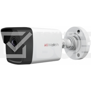 Камера видеонаблюдения IP HiWatch DS-I400(D)(6мм) 6-6мм цв. корп.:белый
