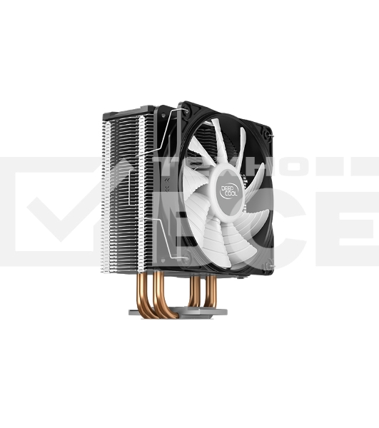 Кулер DEEPCOOL GAMMAXX GTE V2 черный 120мм алюминий+медь 1650RPM 27.8db 4-pin 180W 157мм