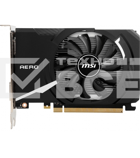 Видеокарта MSI PCIE16 GT1030 2GB GDDR4 GT 1030 AERO ITX 2GD4 OC