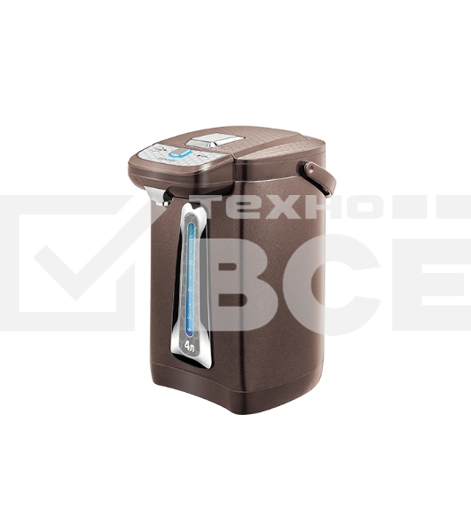 Термопот Centek CT-0094 (Шоколадный) 4л, 750Вт, 2 способа подачи
