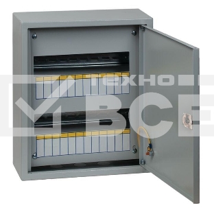 Щит распред. EKF mb21-24n навесной ЩРН-24 пласт.замок (350х300х120) IP31 EKF PROxima