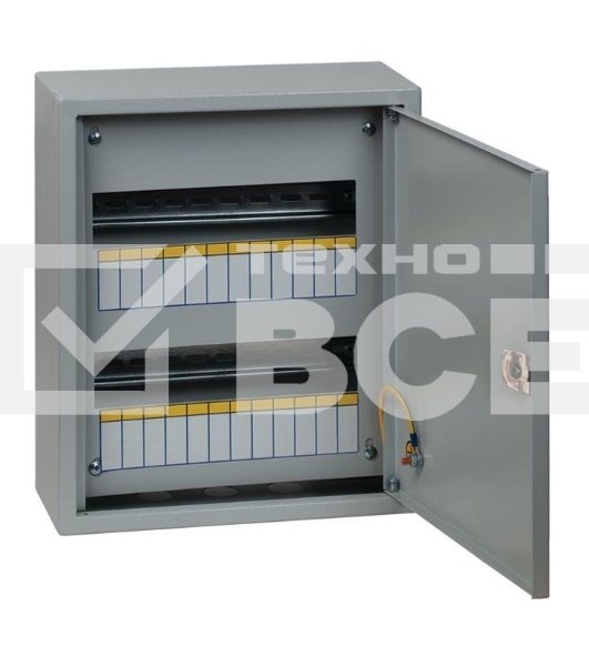 Щит распред. EKF mb21-24n навесной ЩРН-24 пласт.замок (350х300х120) IP31 EKF PROxima