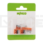 Электромонтажные экспресс-клеммы (2*2.5 мм2) 5шт WAGO, фото2
