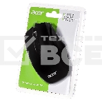 Мышь проводная Acer OMW020 черный, 1600 dpi, USB, кнопки - 4, фото10