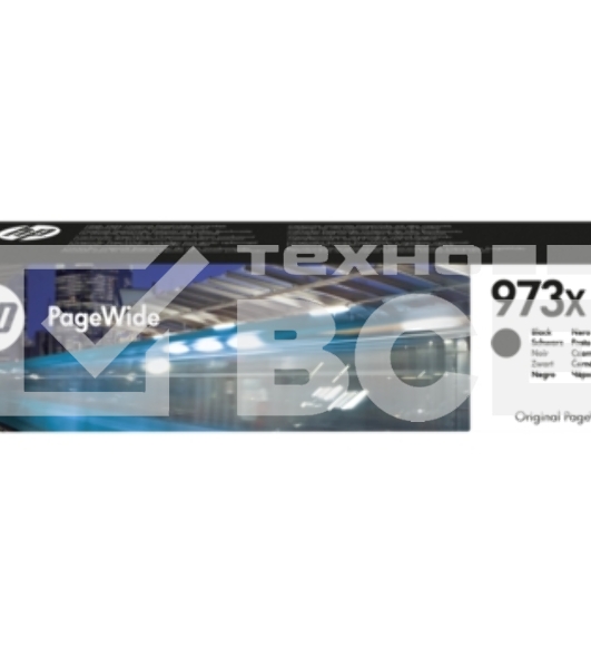 Картридж струйный HP 973XL L0S07AE черный для HP PW Pro 477dw/452dw 10000стр.