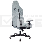 Кресло игровое Knight N1 Fabric серо-голубой Light-28 с подголов. крестовина металл, фото14