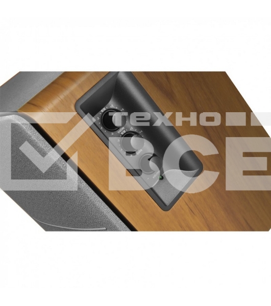 Колонки Edifier R1280T Silver {Активные, 2 x 21W RMS, 75-18000Гц, дерево, пульт ДУ}