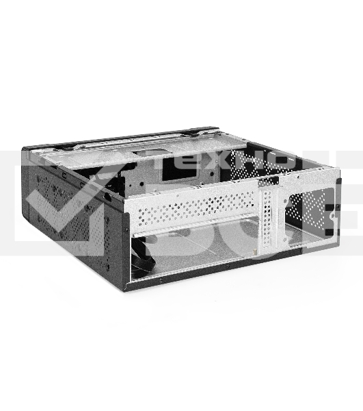 Компьютерный корпус Desktop ExeGate EX294018RUS FL-102 (mini-ITX, без БП, 2*USB+1*USB3.0, аудио, черный)