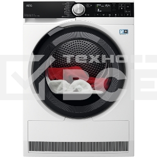 Сушильный барабан AEG 9000 серия, 8 кг, класс энергоэффективности A+++, глубина 60 см, ЖК дисплей, инверторный двигатель, WiFi