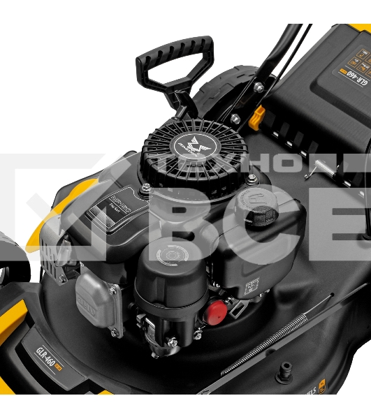 Газонокосилка бензиновая GLR-460SP-ZS, 149 см3, ширина 46 см, привод, травосборник 65 л Denzel