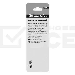 Метчик MATRIX ручной М5x0,8 мм, Р6М5  76673