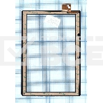 Сенсорное стекло (тачскрин) для Digma CITI 1510  DP101226-F1, черное, фото4