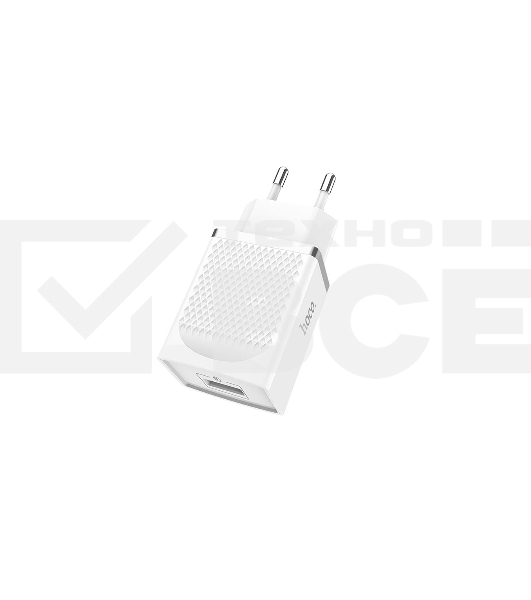 Блок питания (сетевой адаптер) HOCO С42A Vast power QC3.0, 18W, один порт USB, 5V, 3.0A, белый