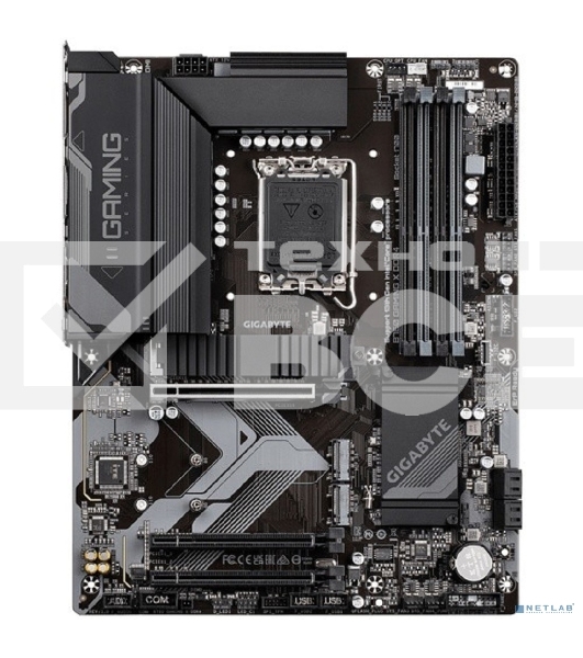 Материнская плата Gigabyte B760 GAMING X, LGA 1700, Intel B760, 4xDDR5, 4xSATA, 3xM.2, 1xPCI-E 4.0 x16, 2xPCI-E 3.0 x1, 1xHDMI, 1xDP, 1x 2.5Gb LAN, 1xUSB 3.2 Gen 2, 1xUSB 3.2 Gen 1, 5xUSB 2.0, 6x3.5 мм, 7.1, ATX
