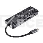 Док-станция HIPER Docking station USB-C HUB 11in1 (1*USB-C 100W PD, 1*HDMI 4K@60Hz, 2*DP 4K@60Hz, 2*USB-A 3.0 (5Gbps data), 1*USB-C 3.0 (5Gbps data), 1*microSD, 1*SD, 1*3.5mm audio, 1*RJ45 Gb), фото18