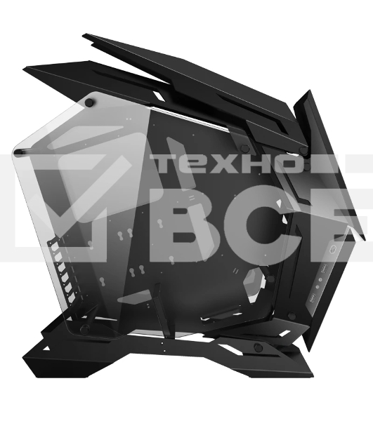 Корпус без блока питания JONSBO MOD-3, Full-Tower, TG, no fans, 2xUSB-A 3.0, EATX, ATX, mATX, mITX Black