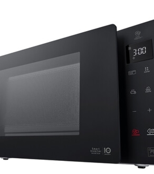 Микроволновая печь LG MB63W35GIB черный, 23 л, 1000 Вт, переключатели - сенсор